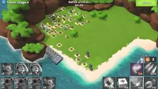 海島奇兵 Boom Beach Level 45 (44) NEW Terror Stage 4/7 Tanks & Grenadiers