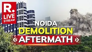 Noida Twin Tower Demolition LIVE: Watch Aftermath Of The 9 Sec Demolition Of Supertech Twin Towers