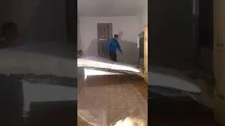 Unboxing Swiss Ortho memory foam gel mattress..1/10