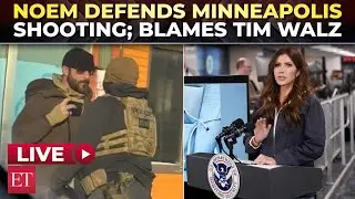 &lsquo;Agent fired defensive shots&rsquo;: Kristi Noem defends Minneapolis shooting; blames mayor Frey, Guv Walz