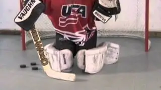 Goalie Leg Pad Saves