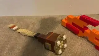 Making a LEGO sea lamprey fish 🐟 