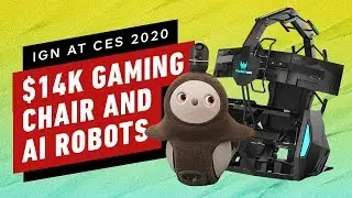 IGN at CES: $14,000 Gaming Chair and Dating Robots