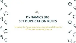 Setting Duplication Rules in Dynamics 365