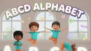 🤸&zwj;♀️ Alphabet Yoga A-Z: Learn The ABCs with Fun 3D Animated Poses! (Kids Activities & Movement)