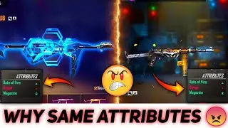 Top 5 Rare And Common Same Attributes Gun Skins 😡 !!!!