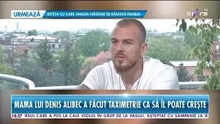 Povestea neştiută a lui Denis Alibec. Mama fotbalistului a făcut taximetrie ca să-l poată crește