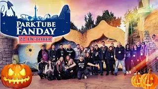 ParkTube FANDAY Vlog 2022🎃🎢 | 👻Toverland Halloween Nights🎃 | ParkTube Fantreffen