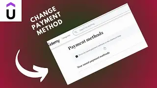 how to change payment method on udemy