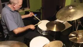 1960s Ludwig Super Sensitive vs 69 Acrolite both with Keystone Badge demo HQ Audio