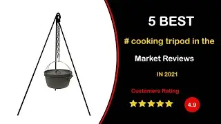 ✅ Best Campfire Cooking Tripod Reviews in 2023 🍳 5 Perfect Picks For Any Budget