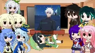Genshin Impact react to Sukuna and Gojo in Fontaine 