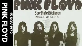 Pink Floyd Full Concert, Live in Sporthalle, Boblingen, 15th November 1972