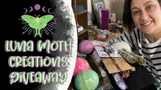 Luna Moth Creations GIVEAWAY | Witchy Giveaway