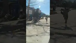 Concrete Lifting Street Sidewalks to Remove Major Tripping Hazards!  Polyurethane Foam Slabjacking!