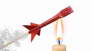 Crazy Science Experiment !!! How To Make Rocket With Matches (Flying With Fire)