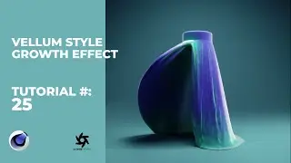Эффект роста в стиле &laquo;Веллум&raquo; &mdash; Cinema 4D 2023