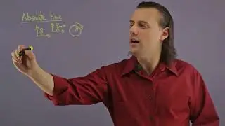 Describe the Concepts of Relative & Absolute Time