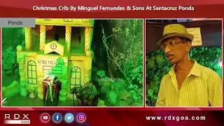 Christmas Crib By Minguel Fernandes & Sons At Santacruz Ponda