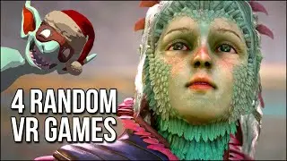 4 Random VR Games - Steam Game Festival Edition #1