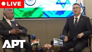 Watch LIVE | Israeli FM Sa&rsquo;ar and India&rsquo;s Jaishankar Give Joint Statement in Jerusalem | APT