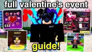 FULL Valentine's Event GUIDE, Fastest Way to Get HEARTS + Roll Gacha (Blox Fruits)