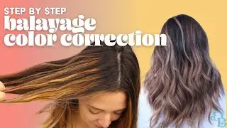 Color Correction (Fixing Balayage Gone Wrong!)