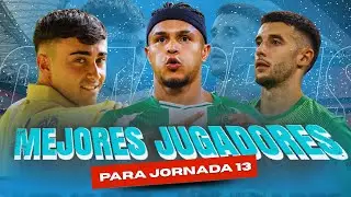 MEJORES JUGADORES FANTASY PARA LA JORNADA 13 - LALIGA 25/26 - PLYONTV10