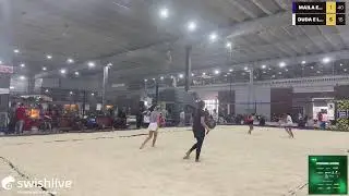 CBT GA+ - Circuito Nacional Infantojuvenil de Beach Tennis - Etapa Bigua&ccedil;u+ MAILA E MANU VS DUDA E