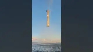 WOW! Watch SpaceX Land Super Heavy Booster In The Ocean