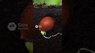 Cherry Roots Revealed 🍒 | Transparent Chamber #RootGrowth #PlantStudy