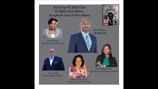 Protecting Black Children: Disrupting the School-to-Prison Pipeline w/ Moderator: Khaim Morton