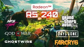 RADEON R5 240 IN 6 MOST DEMANDING AND POPULAR GAMES - CAN IT SURVIVE IN 2022??