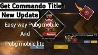 How to Complete Commando Achievement in Pubg Mobile lite and pubg mobile Easily part 2