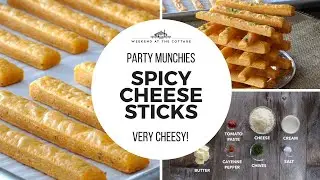 SPICY CHEESE STICKS | Best Party Snacks!