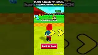 I Carried the Closest Brainrot in Roblox 😱 (INSANESPEED)#roblox#gaming#shortfeed #shorts #shortvideo