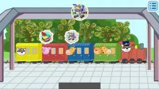 Baby The train | Hippo Baby Railway - Train Adventure, Train Games for Kids, Baby Hippo Games