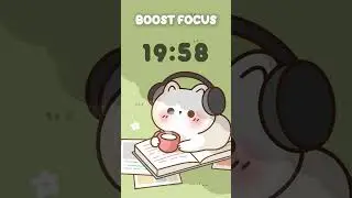 20 Minute Timer 🧸 | Cute Pomodoro for a Calm Reset