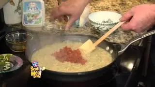 Creamy Orzo with Feta & Sun-dried Tomatoes
