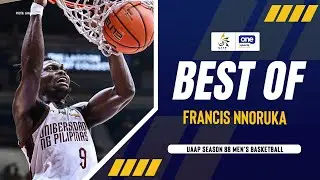 BEST OF FRANCIS NNORUKA | UAAP SEASON 88 MEN’S BASKETBALL | HIGHLIGHTS