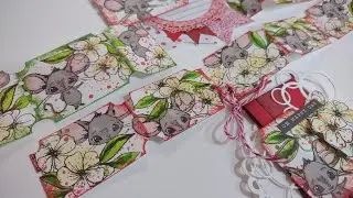 DIY Ticket strips embellishments