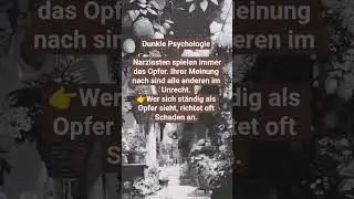 Dunkle Psychologie #shorts #psychologie