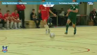 36. HFSM: Vorrunde Spiel 9 VfR S&ouml;lde - TuS Holzen Sommerberg
