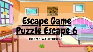 Escape Game - Puzzle Escape 6 Room 1 Walkthrough (Hidden Fun Escape)