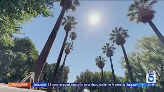 Heatwave, fire danger cover Southern California for July 4th weekend