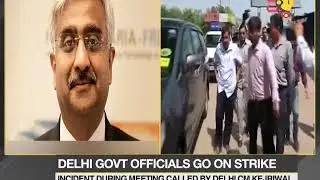 Delhi bureaucrats boycott meetings with AAP ministers; went on strike to demand apology