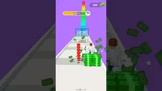 Money Stack Run 3D #13 #games #shorts