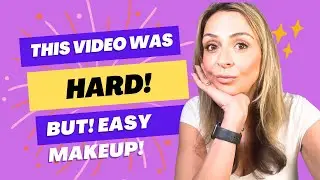A disastrous return & fresh face of easy everyday makeup using new products! #newmakeup #easymakeup