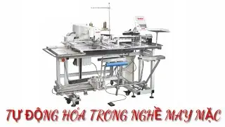 Tự động h&oacute;a trong ng&agrave;nh may mặc