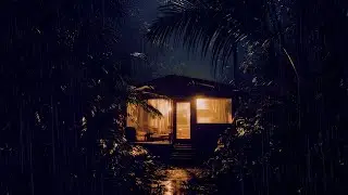 Best Rain in the Forest at Night 🌳 | Fall Asleep Fast with Rain Sounds